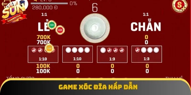 Game xóc đĩa trực tuyến an toàn và tiện lợi 